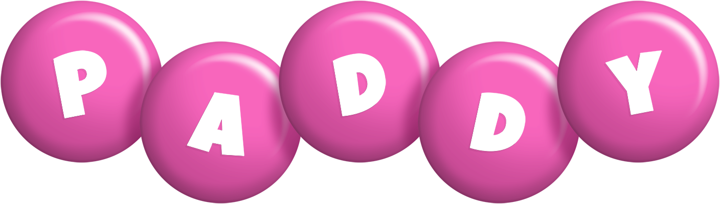 Paddy candy-pink logo