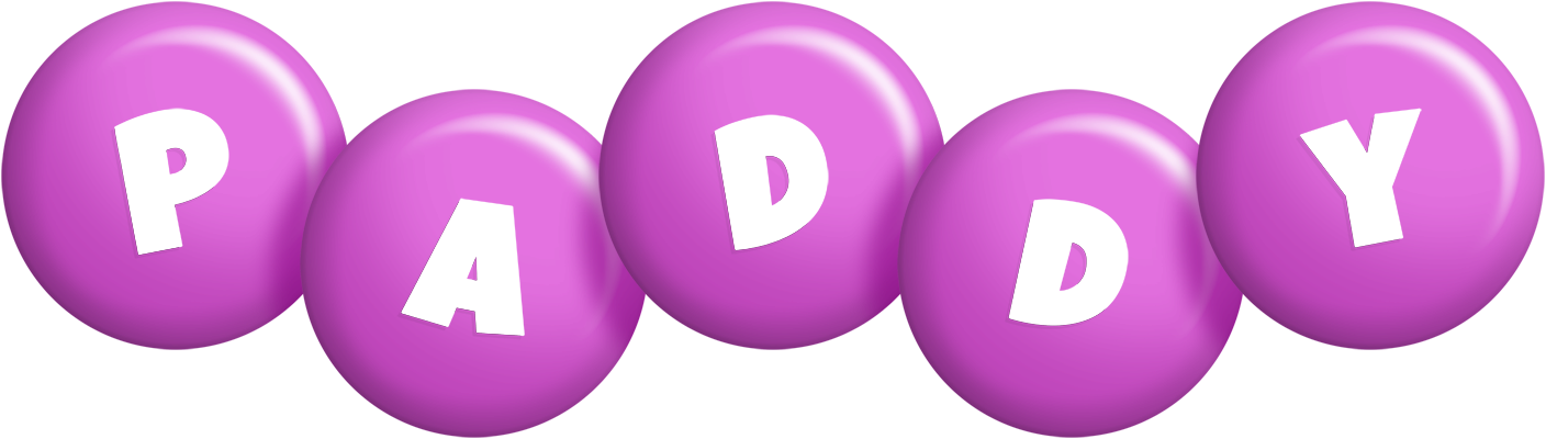 Paddy candy-purple logo