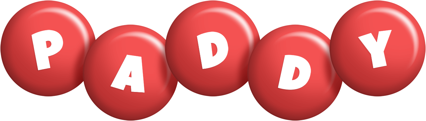 Paddy candy-red logo