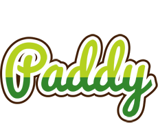 Paddy golfing logo