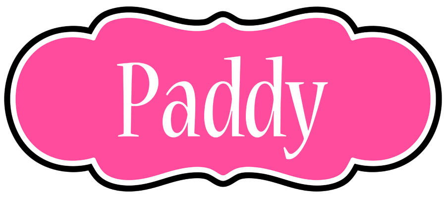 Paddy invitation logo
