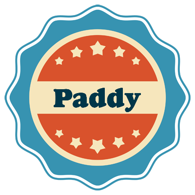 Paddy labels logo