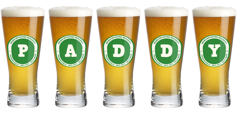 Paddy lager logo
