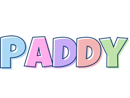 Paddy pastel logo