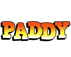 Paddy sunset logo