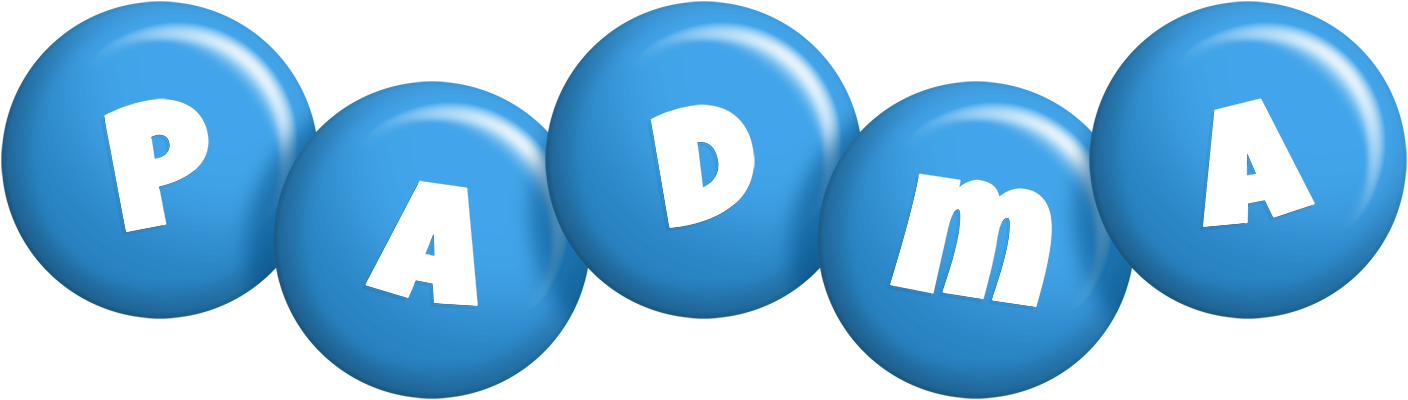 Padma candy-blue logo