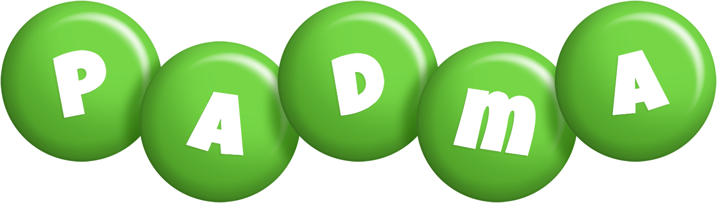 Padma candy-green logo