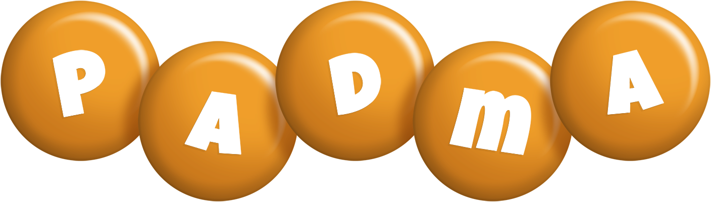 Padma candy-orange logo