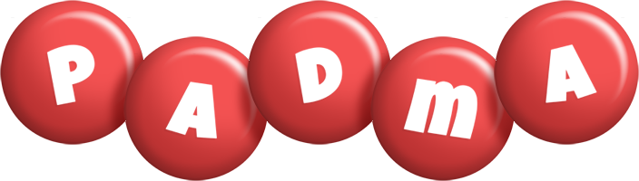 Padma candy-red logo