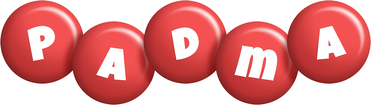 Padma candy-red logo