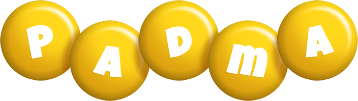 Padma candy-yellow logo