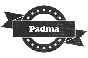 Padma grunge logo