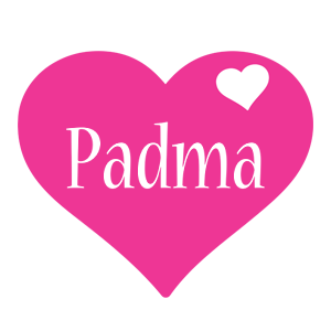 Padma love-heart logo