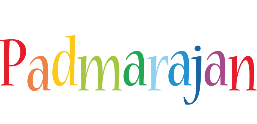 Padmarajan birthday logo