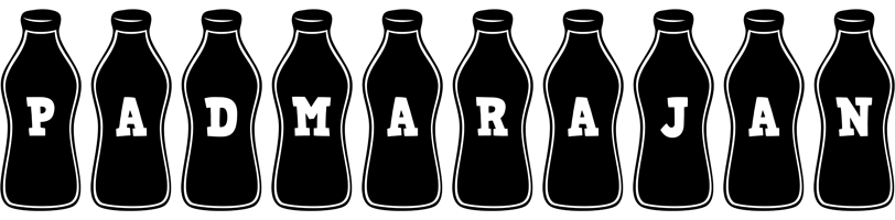 Padmarajan bottle logo