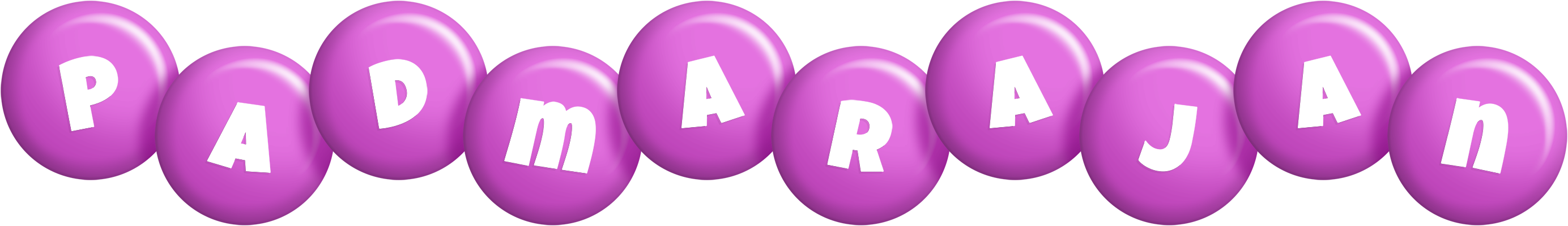 Padmarajan candy-purple logo