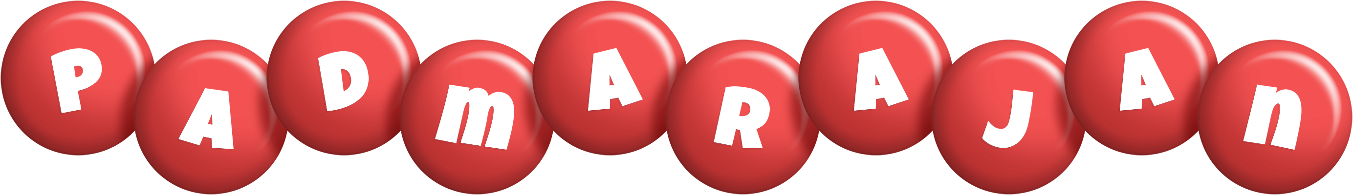 Padmarajan candy-red logo