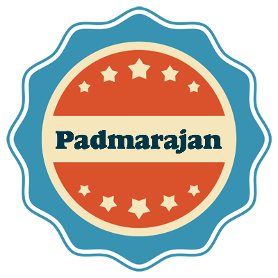 Padmarajan labels logo