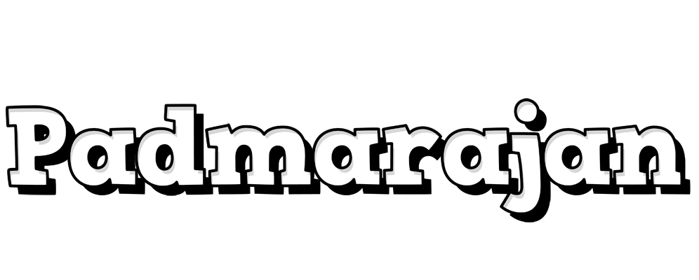 Padmarajan snowing logo