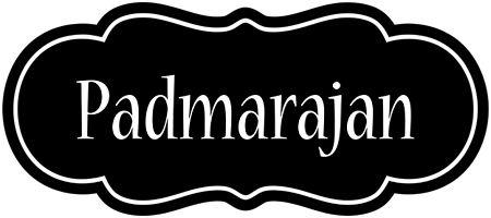 Padmarajan welcome logo