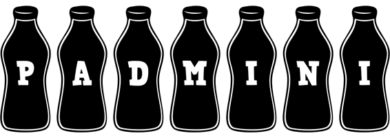 Padmini bottle logo