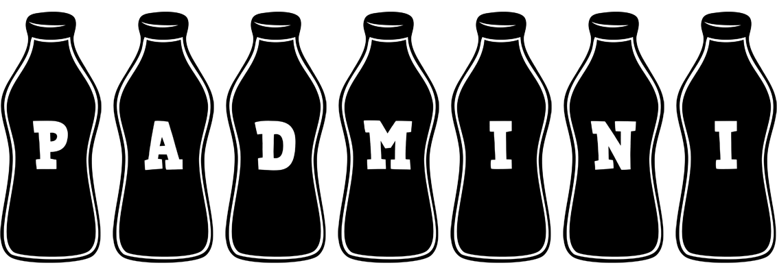 Padmini bottle logo