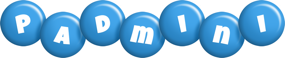Padmini candy-blue logo