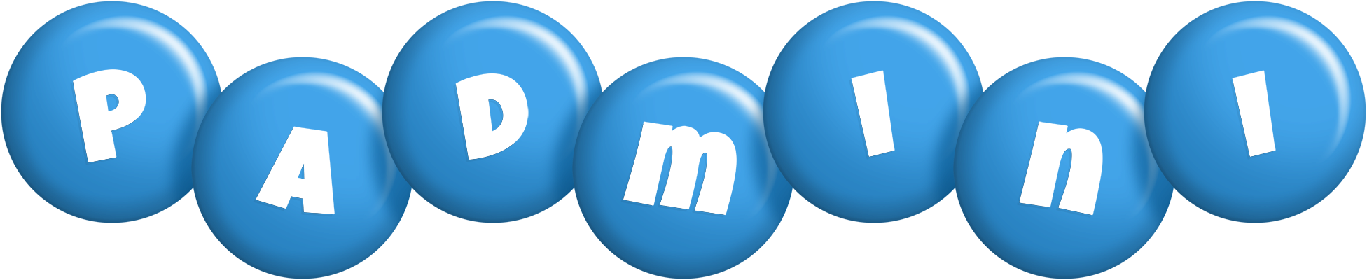 Padmini candy-blue logo