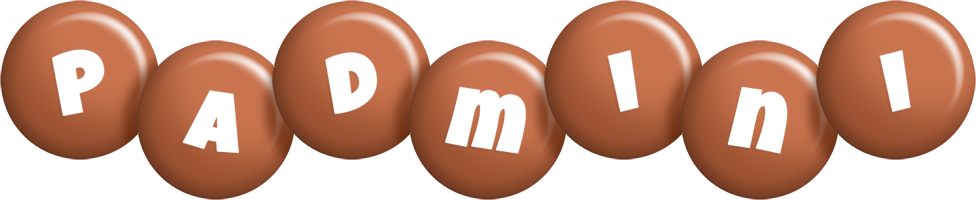 Padmini candy-brown logo