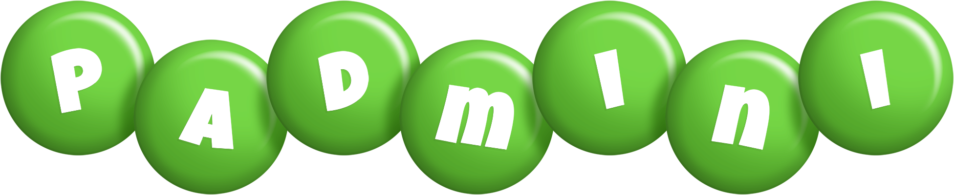 Padmini candy-green logo