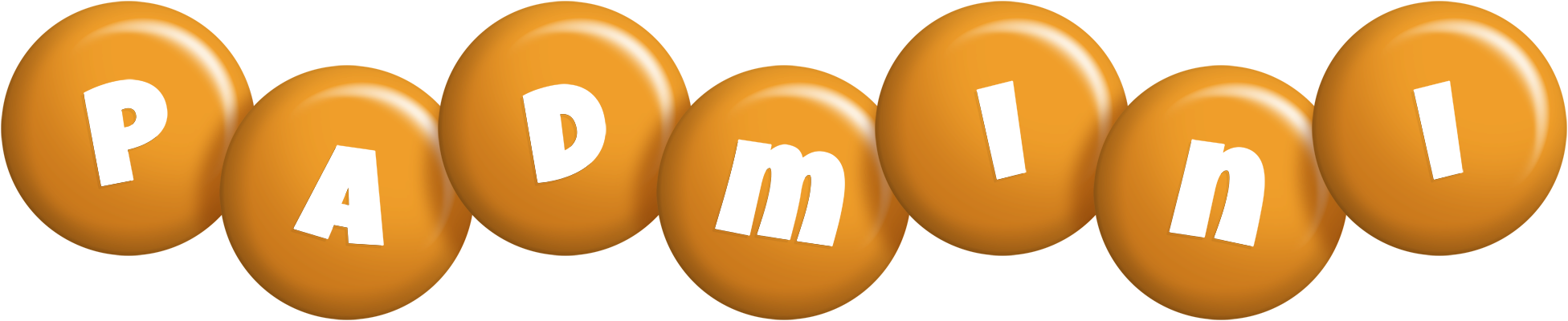 Padmini candy-orange logo