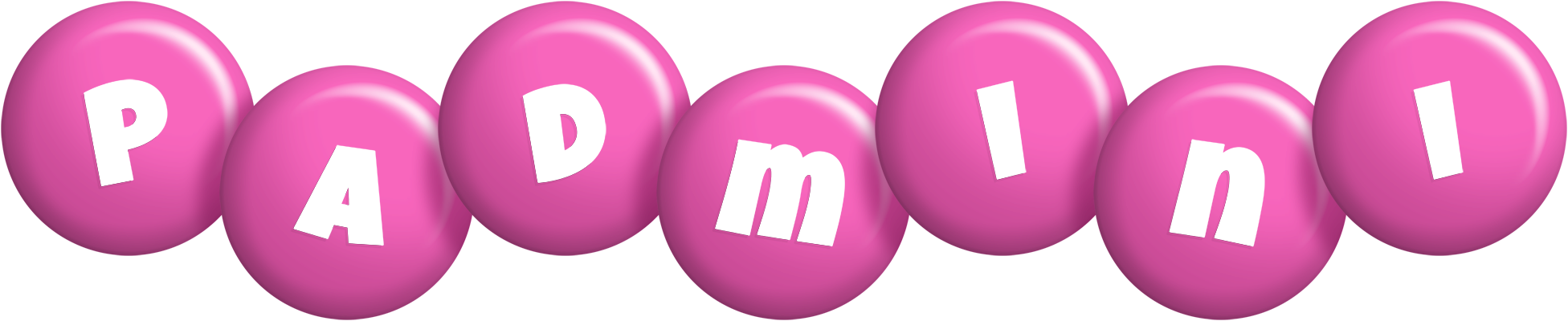 Padmini candy-pink logo