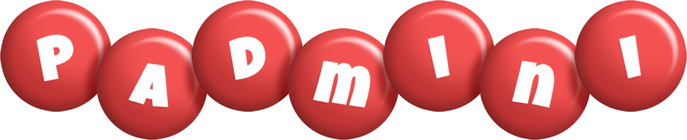 Padmini candy-red logo