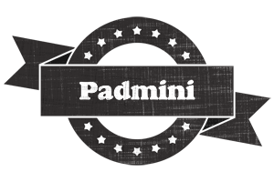 Padmini grunge logo