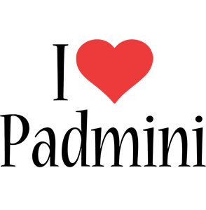 Padmini i-love logo