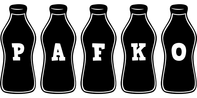 Pafko bottle logo
