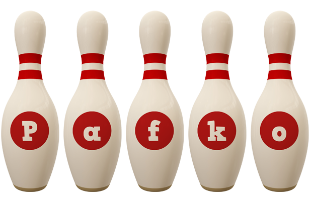 Pafko bowling-pin logo