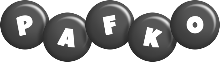 Pafko candy-black logo