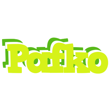 Pafko citrus logo