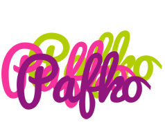 Pafko flowers logo