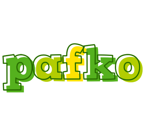 Pafko juice logo