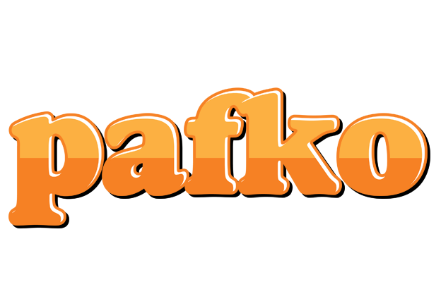 Pafko orange logo