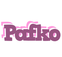 Pafko relaxing logo