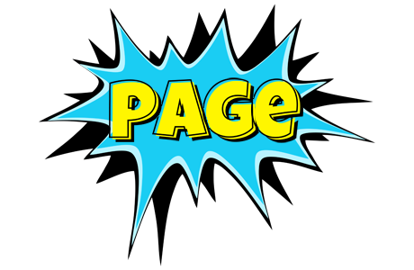 Page amazing logo