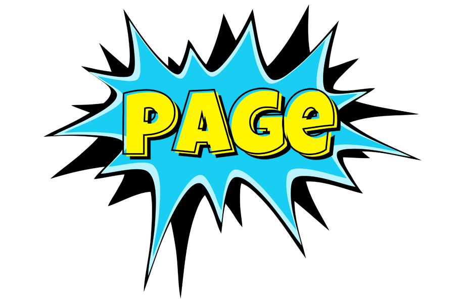 Page amazing logo
