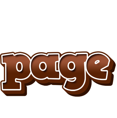 Page brownie logo