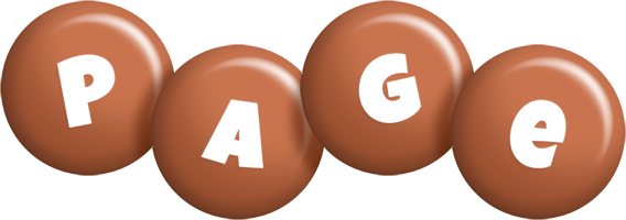 Page candy-brown logo