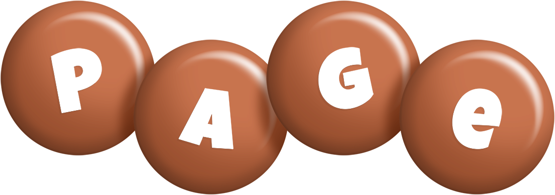 Page candy-brown logo