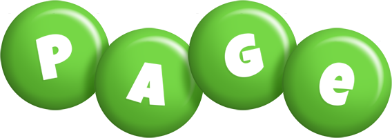 Page candy-green logo