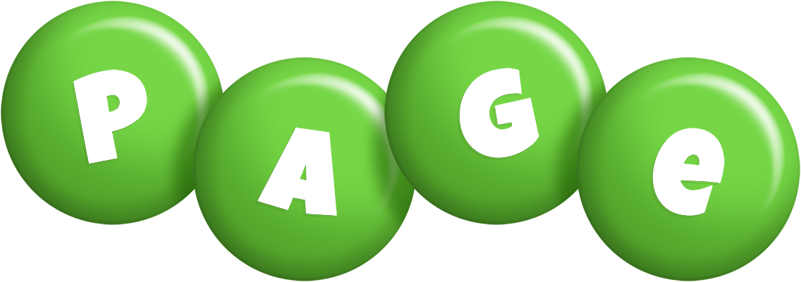 Page candy-green logo